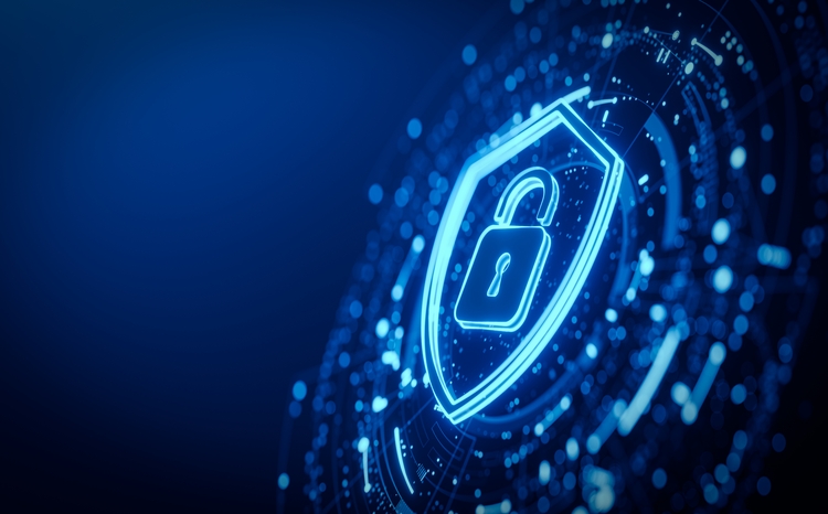 digital padlock symbol