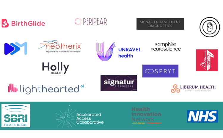 SBRI Healthcare women's health innovations that received funding