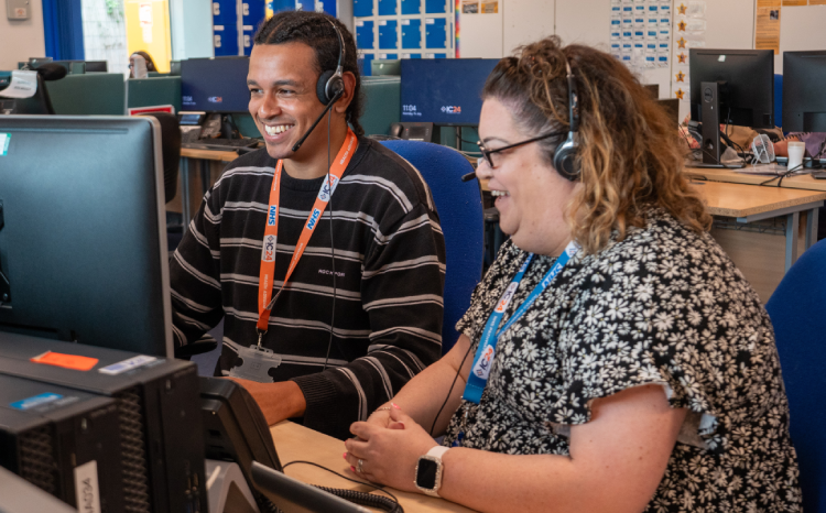 NHS 111 health advisors booking dental appointments at Dental Beauty, a participating practice in Benfleet