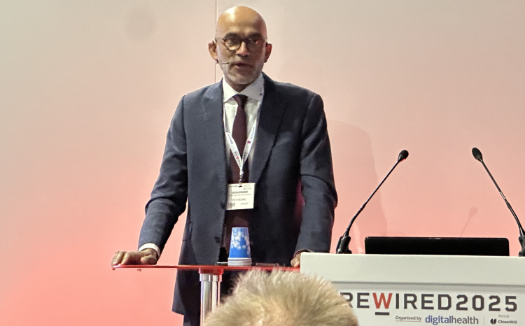 Vin Diwakar speaking at Rewired 2025
