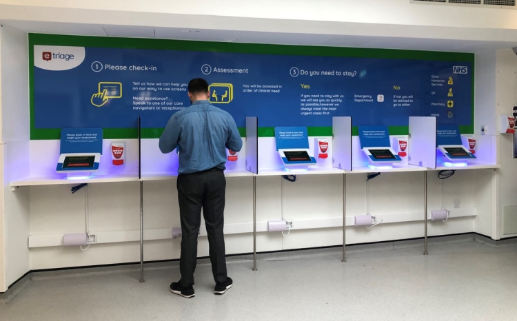 eTriage kiosks
