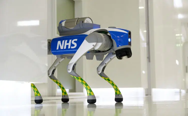 Ground robots to join London’s NHS drone network